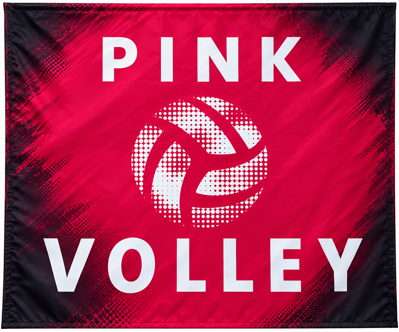 BANDIERE ECONOMICHE PERSONALIZZATE PINK VOLLEY STAMPA DIGITALE BANDIERE ECONOMICHE PERSONALIZZATE PINK VOLLEY