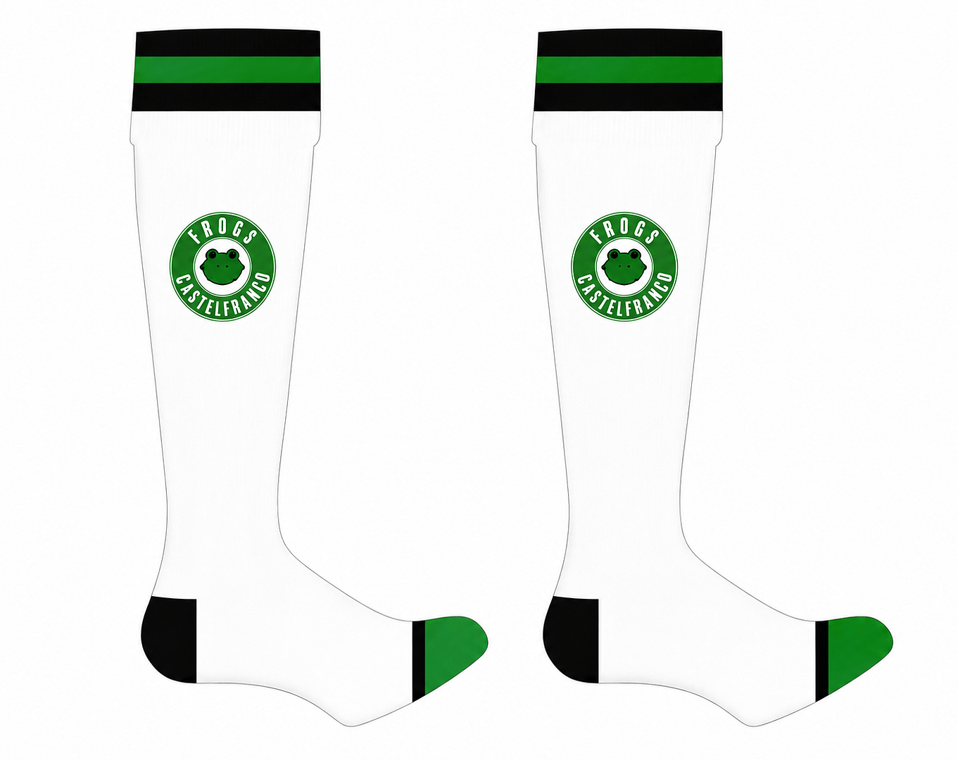 calze da basket bianca frogs personalizzata calze da basket bianca frogs