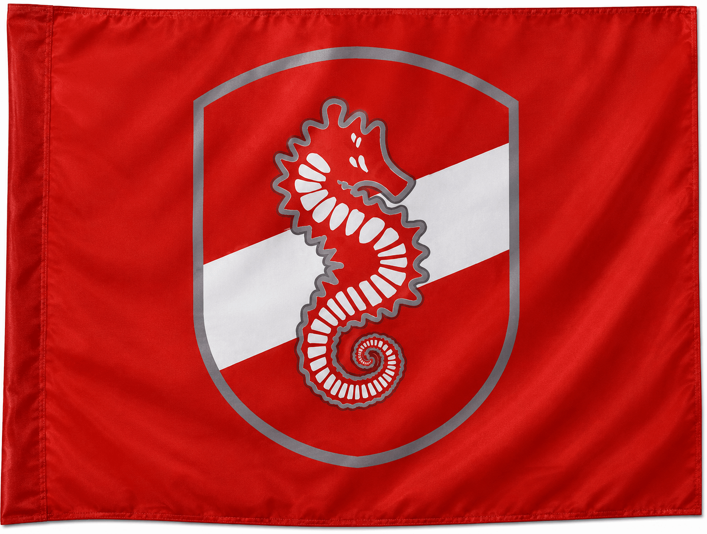 bandiere squadre calcio personalizzate Cimiano rossa con logo bandiere squadre calcio personalizzate Cimiano rossa