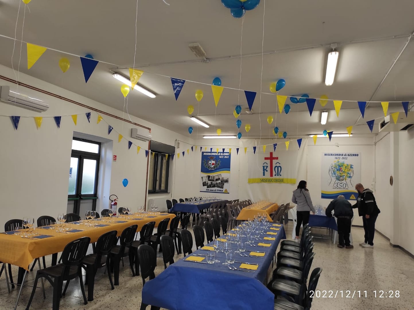 Bandierine In Juta Per Feste | 4 Ghirlande Con 48 Bandierine | Per Matrimoni E Compleanni - Foto 5