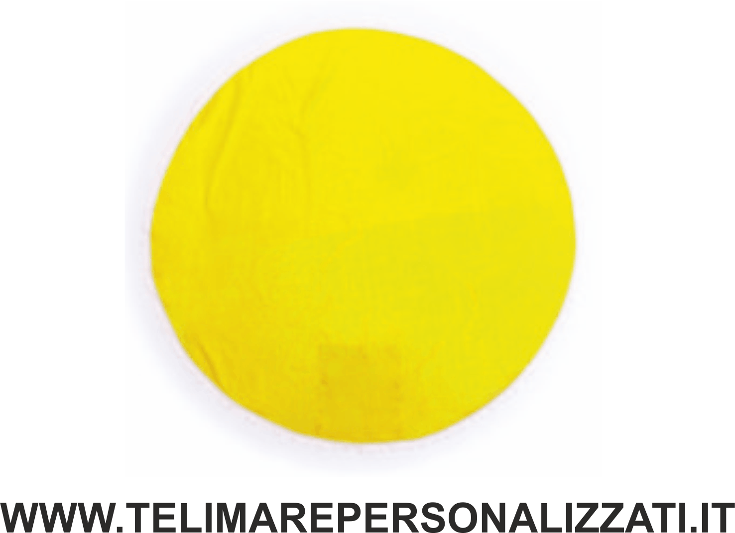 teli mare rotondo giallo teli mare rotondo giallo