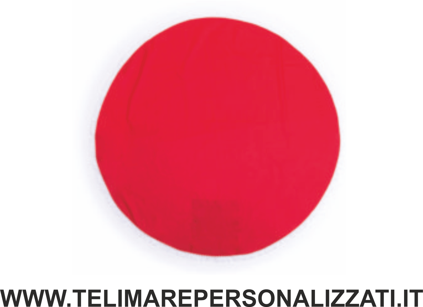 telo rotondo rosso telo rotondo rosso