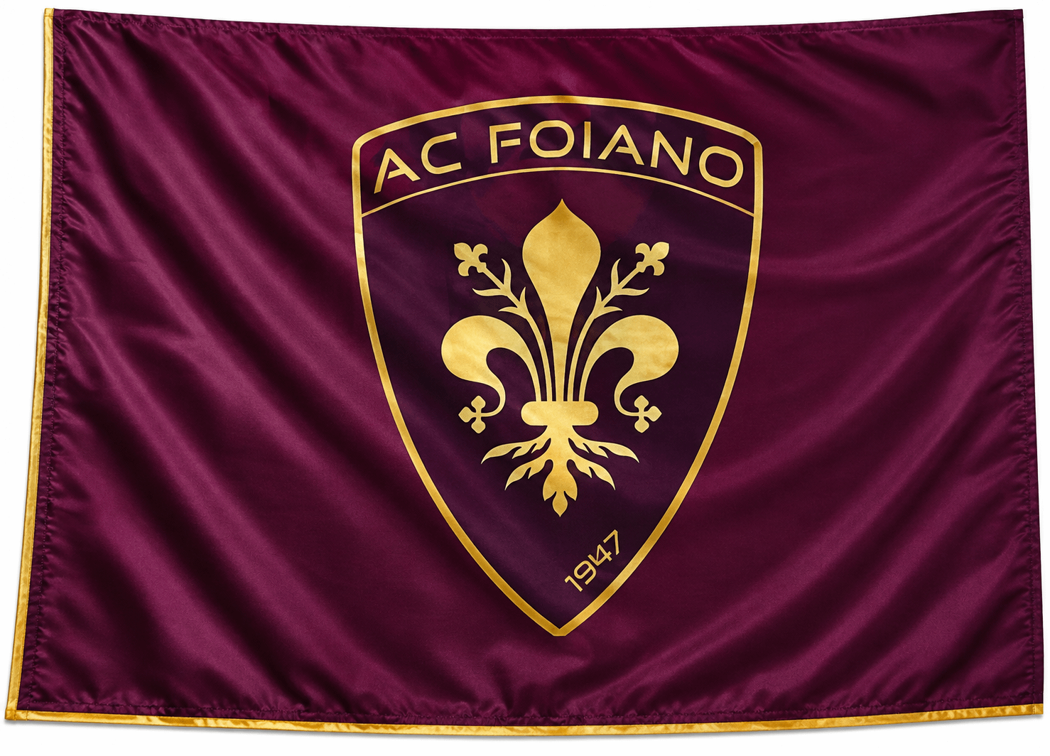 bandiera sportiva Foiano Calcio personalizzata bandiera sportiva Foiano Calcio