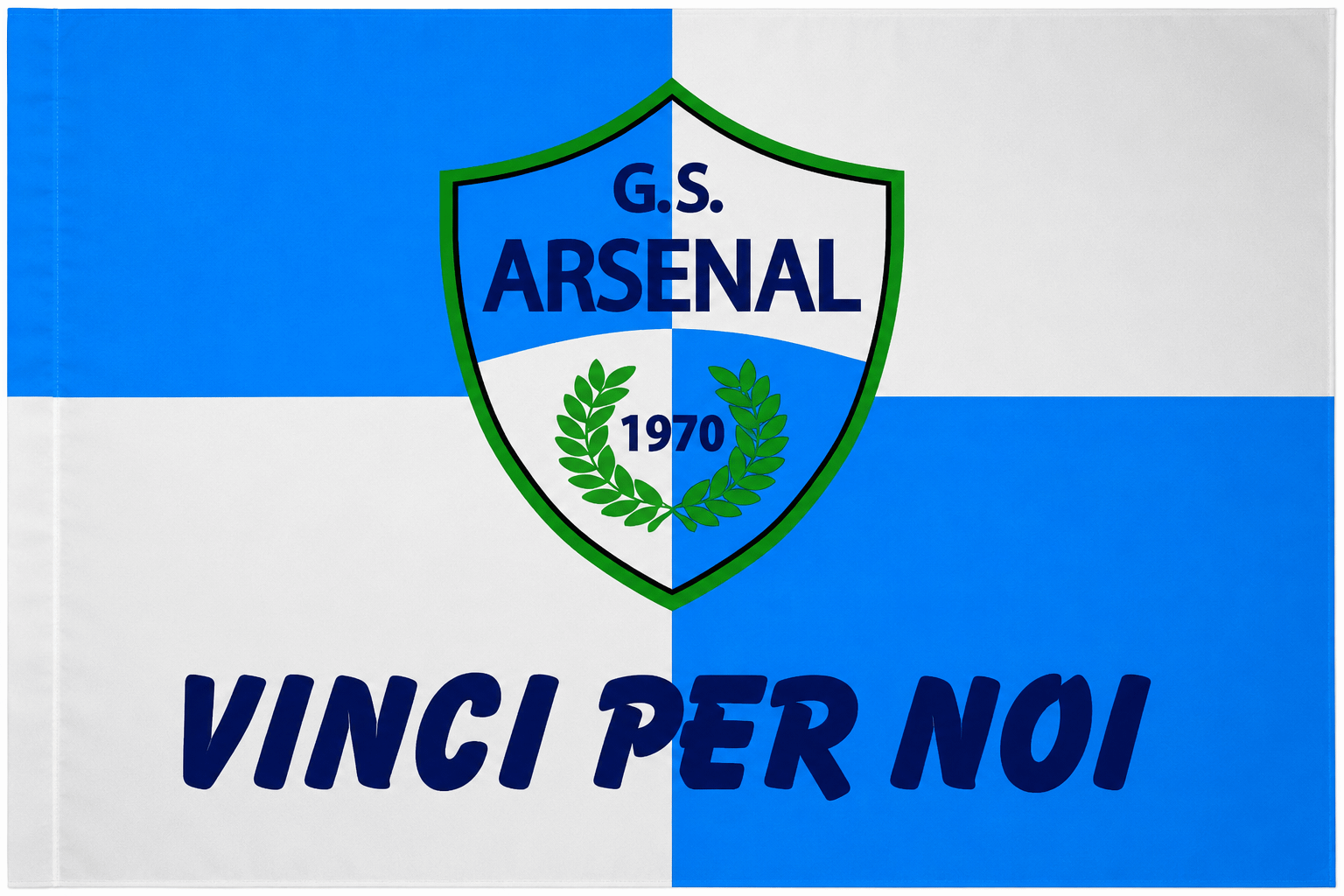 BANDIERE SQUADRE CALCIO PERSONALIZZATE Arsenal 1970 BANDIERE SQUADRE CALCIO PERSONALIZZATE Arsenal