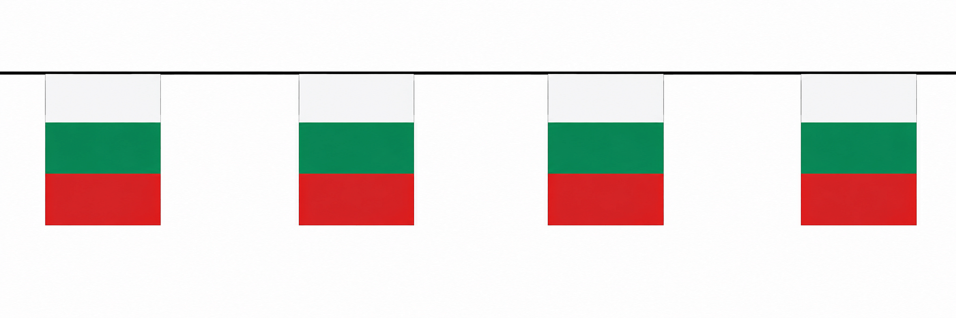 FESTONI BANDIERE DEL MONDO STATO BULGARIA FESTONI BANDIERE DEL MONDO BULGARIA