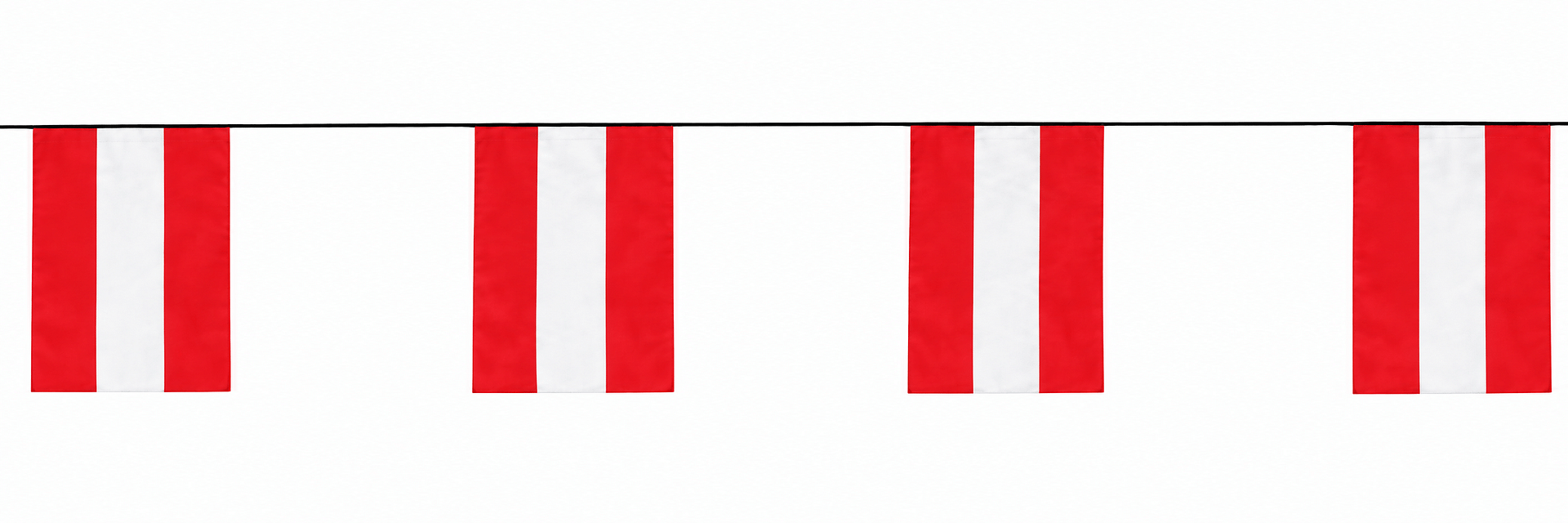 FESTONI BANDIERE DEL MONDO AUSTRIA BIANCO ROSSE FESTONI BANDIERE DEL MONDO AUSTRIA
