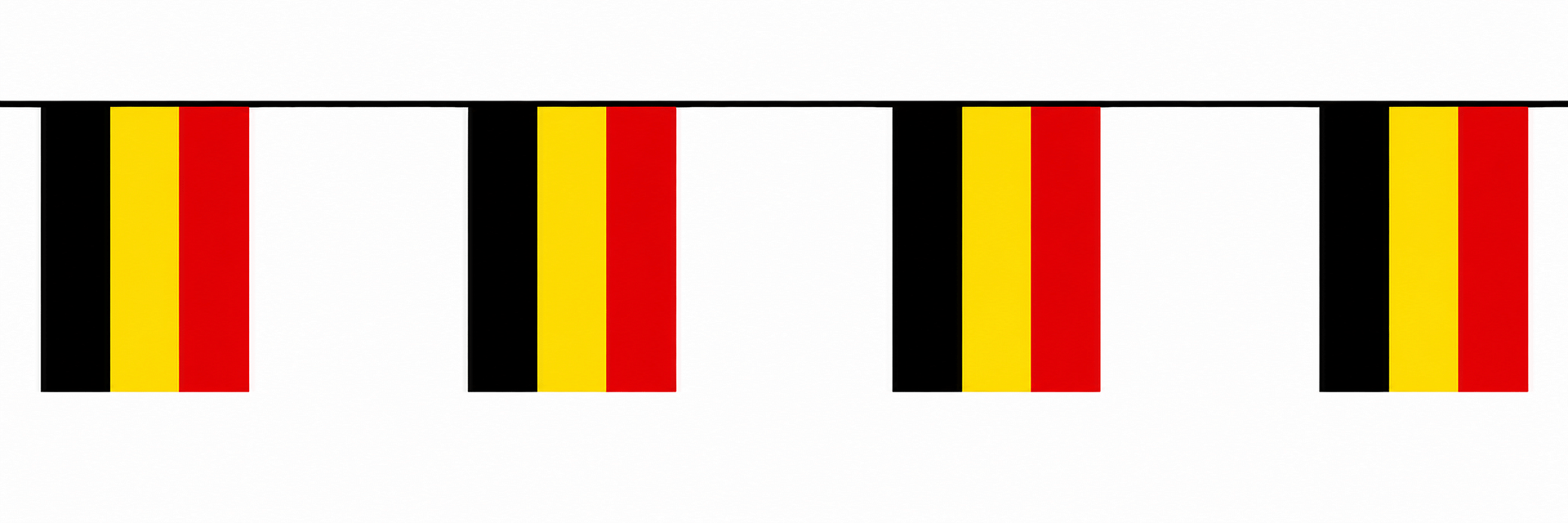 FESTONI BANDIERE DEL MONDO STATO BELGIO FESTONI BANDIERE DEL MONDO BELGIO