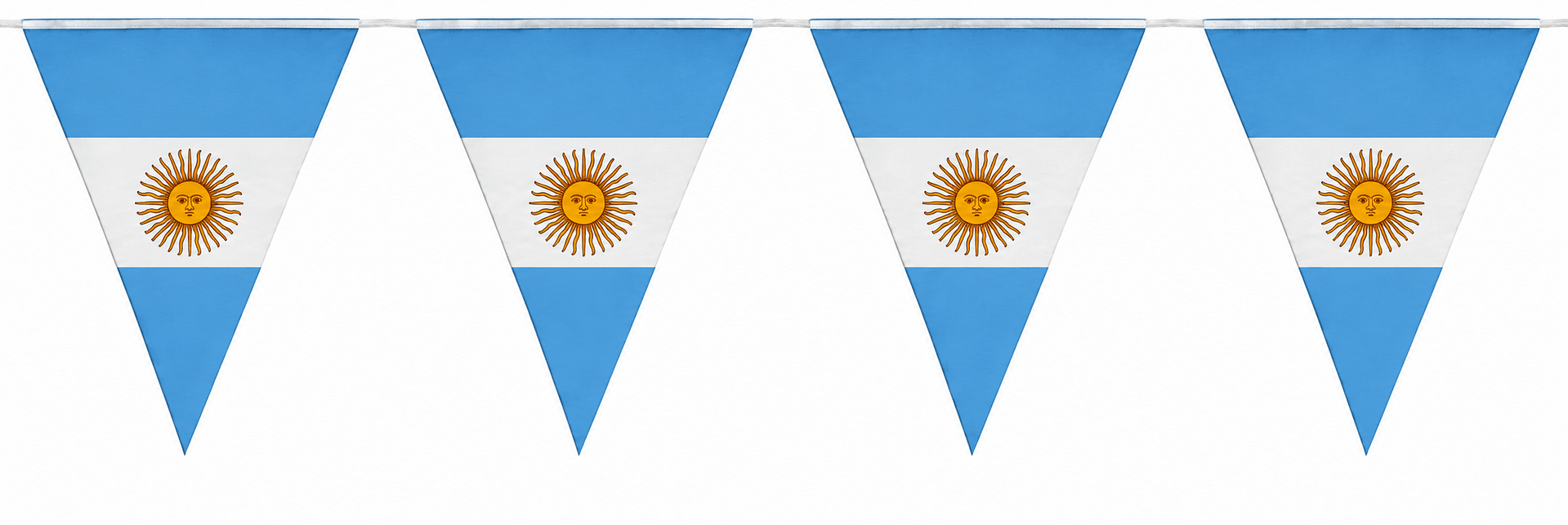 FESTONI BANDIERINE ARGENTINA PERSONALIZZATI FESTONI BANDIERINE ARGENTINA