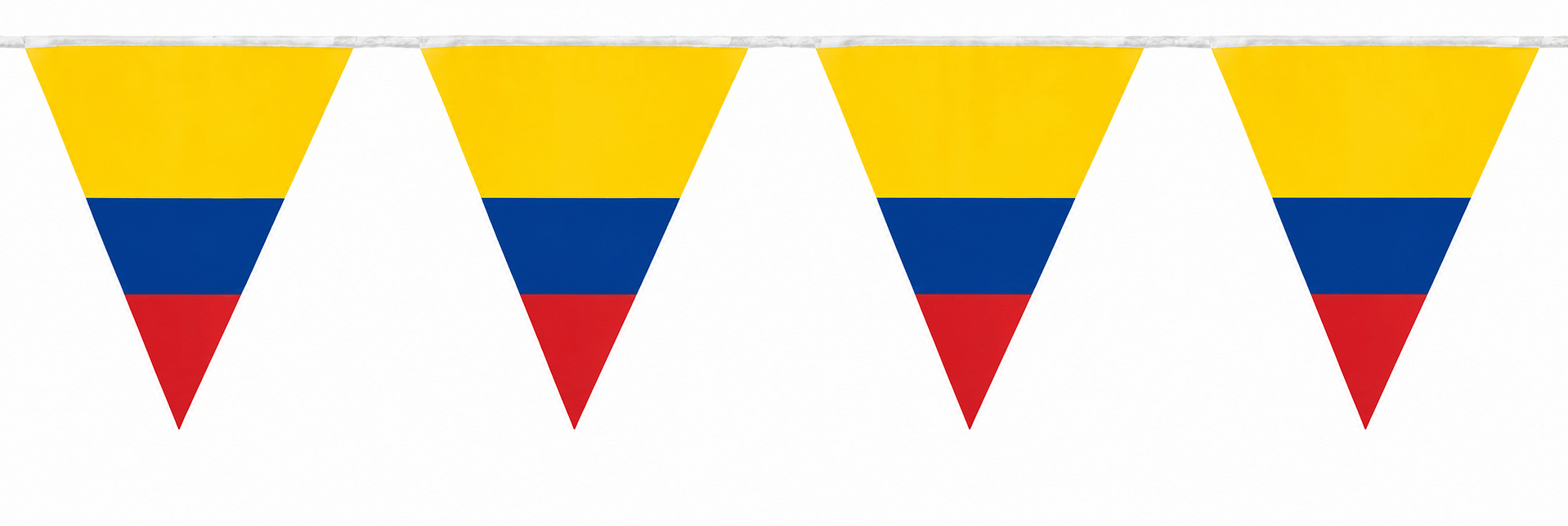 FESTONI BANDIERINE COLOMBIA PERSONALIZZATE FESTONI BANDIERINE COLOMBIA