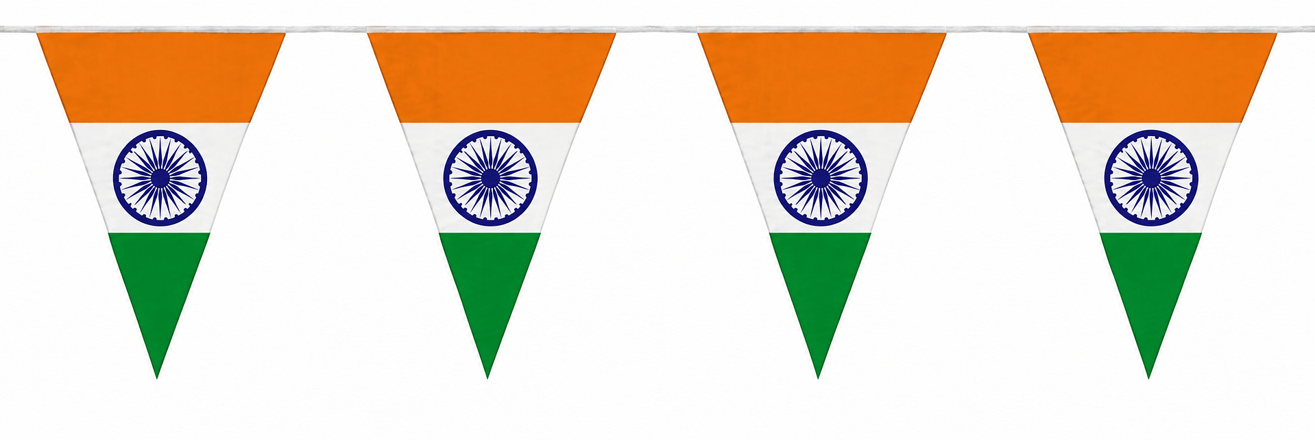 FESTONI BANDIERINE INDIA PERSONALIZZATO FESTONI BANDIERINE INDIA
