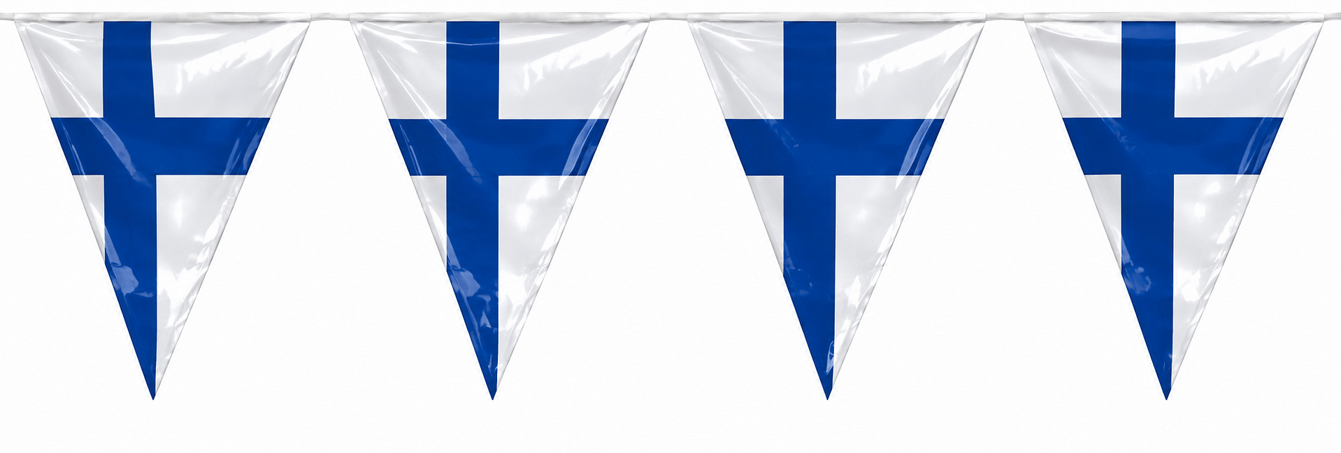 FESTONI BANDIERINE FINLANDIA PERSONALIZZATE FESTONI BANDIERINE FINLANDIA