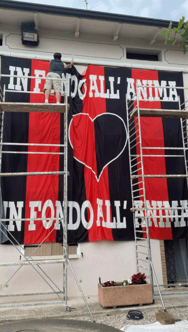 Bandiera FC Internazionale 90x140 Cm - Gadget Da Stadio Per Tifosi Ultras - Foto 3