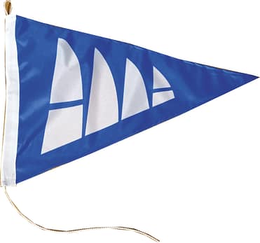 Bandiera A Triangolo Glitterata Blu E Argento, 9 M (78 Bandiere), Per Feste A Tema Pirata O Nautico
