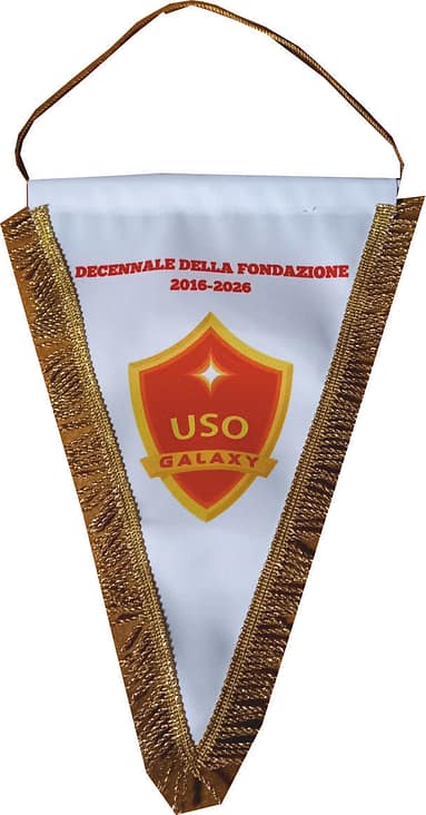 Gagliardetto Squadre Calcio Uso Galaxy personalizzato Gagliardetto Squadre Calcio Uso Galaxy