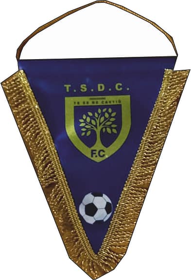 gagliardetto standard piccloo tsdc Castiù personalizzato gagliardetto standard picclo tsdc Castiù