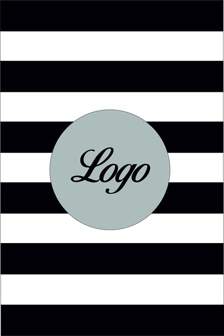 scaldacollo rigato bianconero personalizzato scaldacollo rigato bianconero