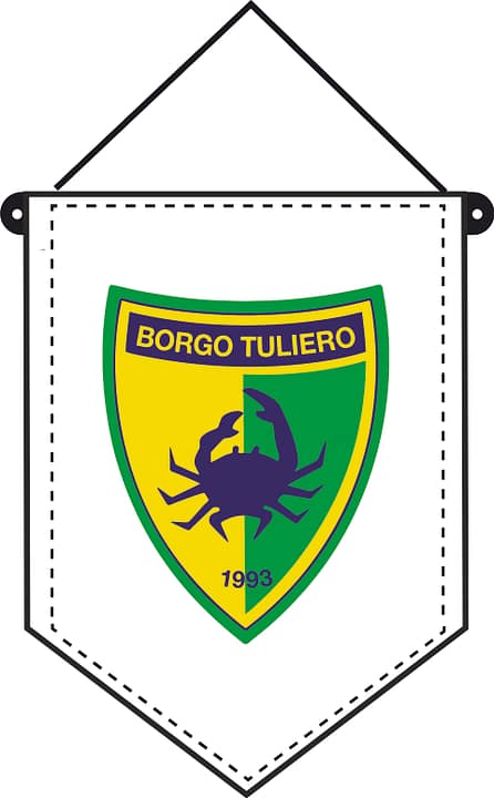 Gagliardetto Borgo Tuliero Calcio Personalizzato Gagliardetto Borgo Tuliero Calcio