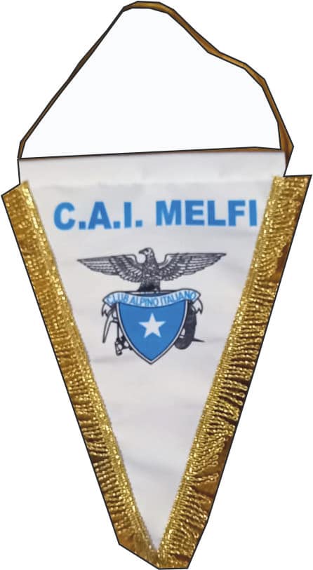 gagliardetto Cai Melfi piccole quantità personalizzato gagliardetto Cai Melfi piccole quantità