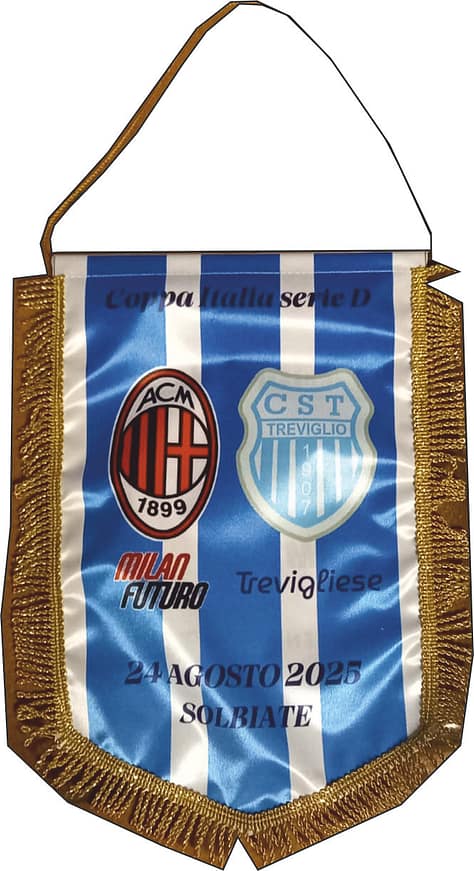 Gagliardetto Trevigliese - Milan Futuro Coppa Italia Gagliardetto Trevigliese - Milan Futuro