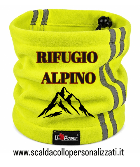 scaldacollo alta visibilità rifugio alpino giallo scaldacollo alta visibilità rifugio alpino