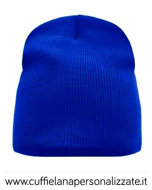 Cuffia Maglia Unita Catalogo di Colore Blu Royal Cuffia Maglia Unita Catalogo Blu Royal