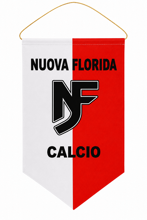 Gagliardetto Senza Frangia Nuova Florida Senza Frangia Personalizzato Gagliardetto Senza Frangia Nuova Florida Senza Frangia
