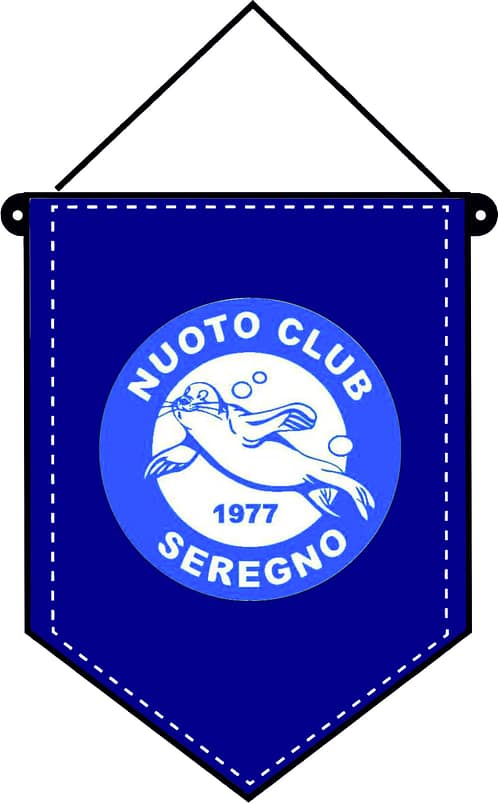 Gagliardetto Nuoto Club Seregno Personalizzato Gagliardetto Nuoto Club Seregno