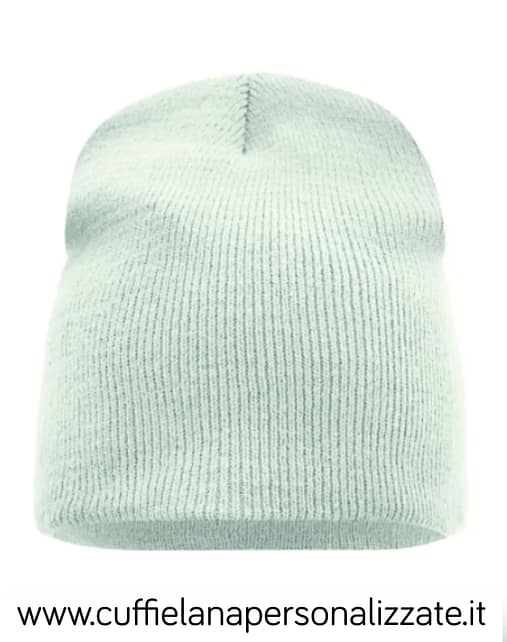 Cuffia Maglia Unito Catalogo di colore bianco Cuffia Maglia Unito Catalogo Bianca