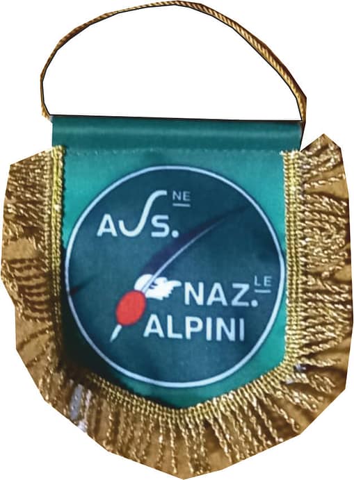Gagliardetto standard piccolo Alpini di Bondeno personalizzato Gagliardetto standard piccolo Alpini di Bondeno