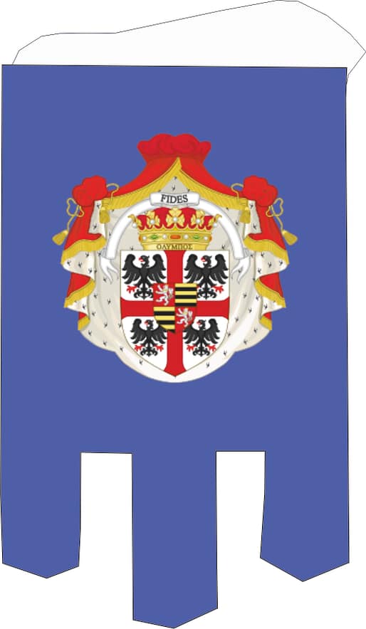 Gagliardetto Araldico Gonzaga personalizzato Gagliardetto Araldico Gonzaga