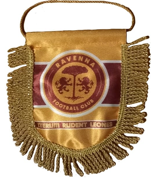 Gagliardetto per squadre calcio Ravenna personalizzato Gagliardetto per squadre calcio Ravenna