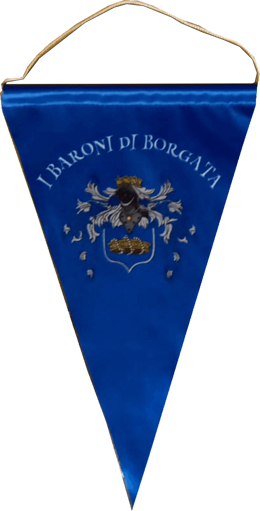 gagliardetto standard baroni di borgata gagliardetto standard baroni di borgata