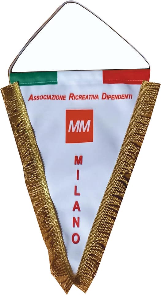 Gagliardetto Standard Auto Dipendenti MM Personalizzato Gagliardetto Standard Auto Dipendenti MM