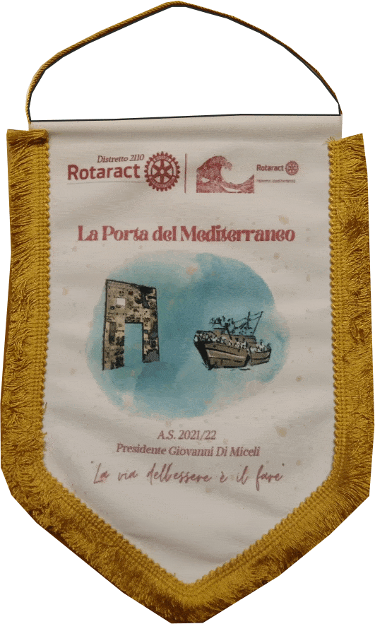 gagliardetto porta del mediterraneo gagliardetto porta del mediterraneo