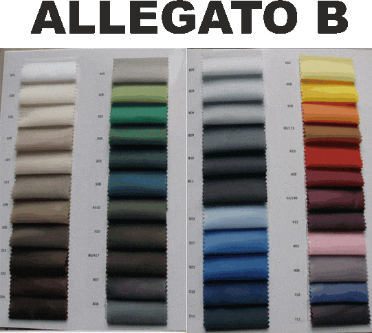cartella colori dell' allegato b cartella colori allegato b