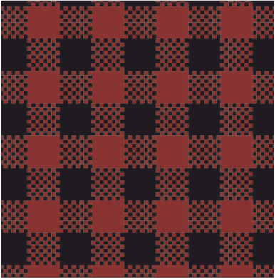 scaldacollo scozzese granata e nero scaldacollo scozzese granata e nero