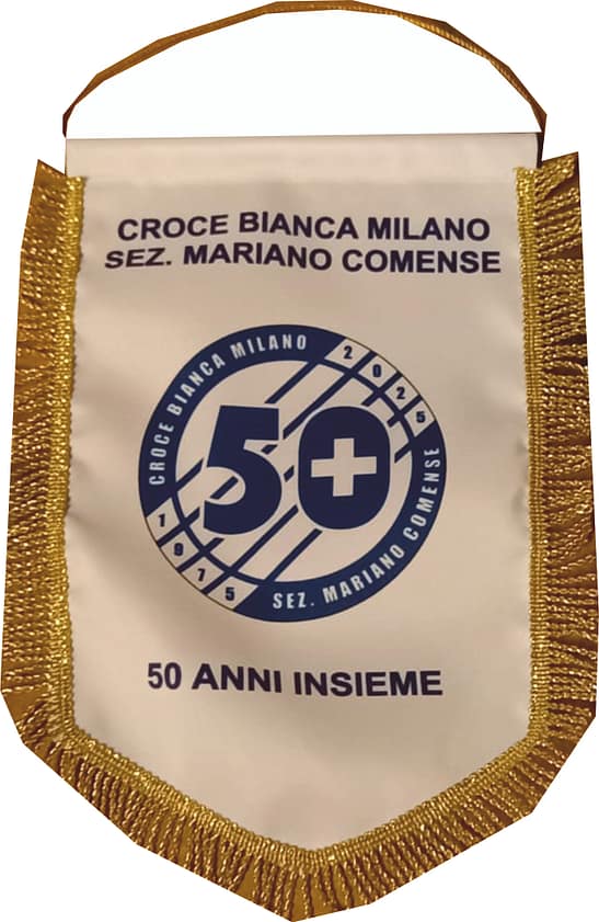 gagliardetto croce bianca personalizzato gagliardetto croce bianca
