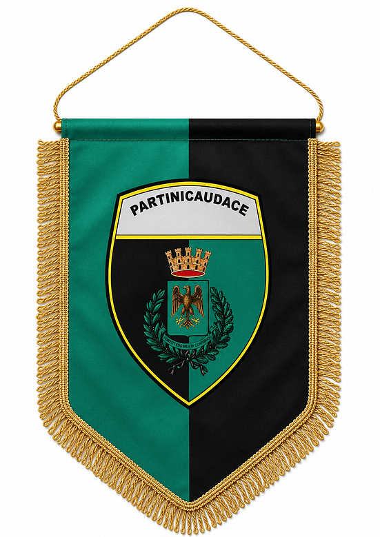 Gagliardetto per Squadre Calcio Partinicaudace Personalizzato Gagliardetto per Squadre Calcio Partinicaudace