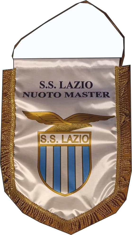 Gagliardetto Lazio Nuoto personalizzato Gagliardetto Lazio Nuoto