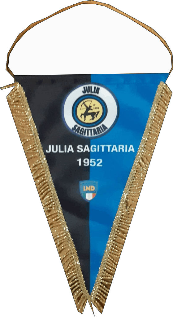 gagliardetti personalizzati Julia Sagittaria piccole quantità gagliardetti piccole quantità Julia