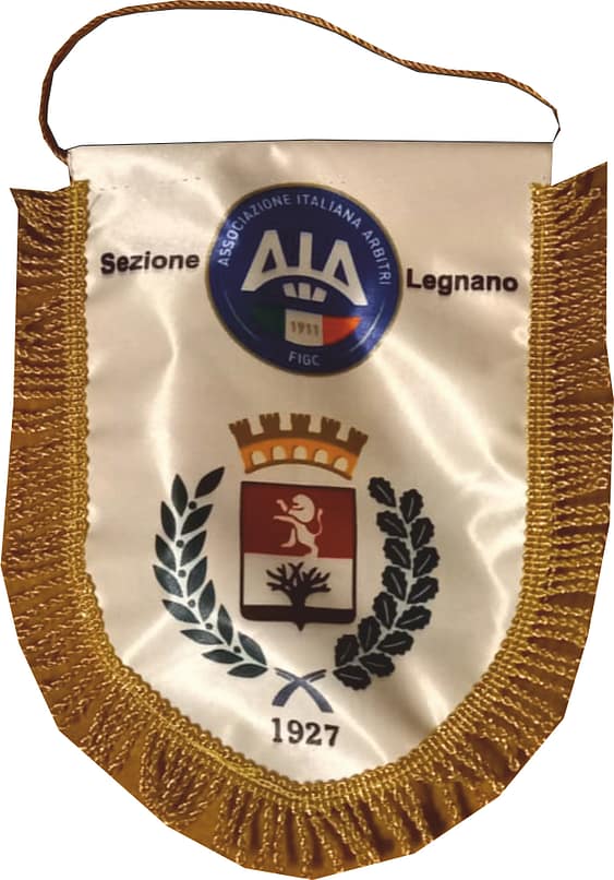 Gagliardetto Standard Piccolo Aia Legnano personalizzato Gagliardetto Standard Piccolo Aia Legnano
