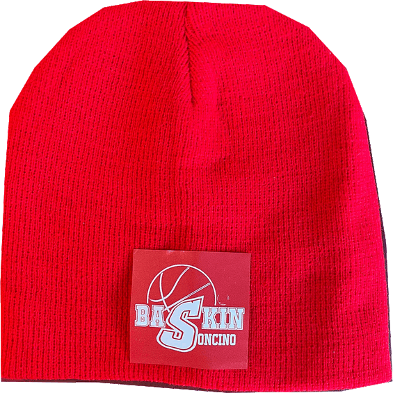 Berretto Economico Personalizzato Baskin di colore rosso Berretto Economico Personalizzato Baskin