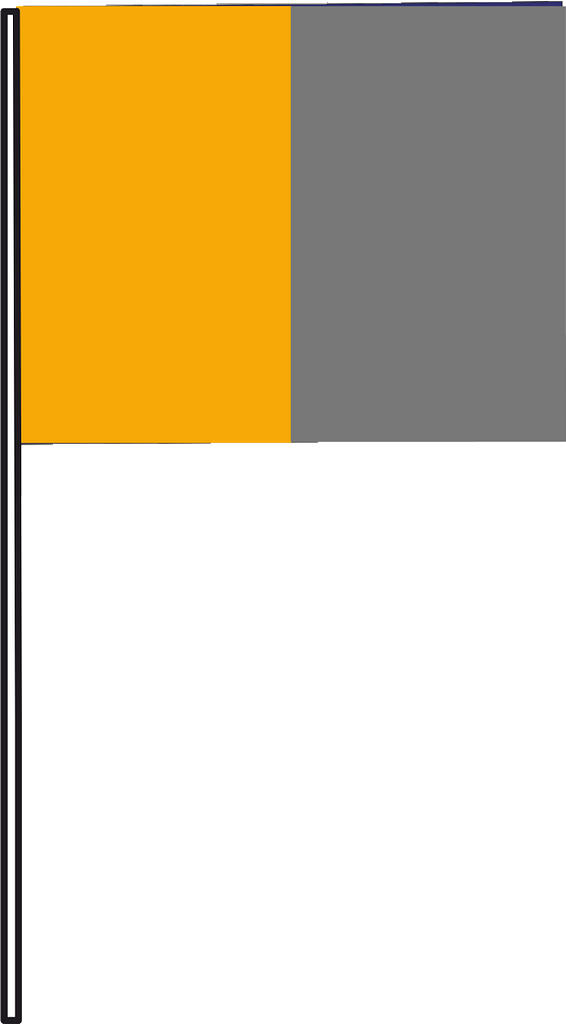 bandierina arancio grigio bandierina arancio grigio