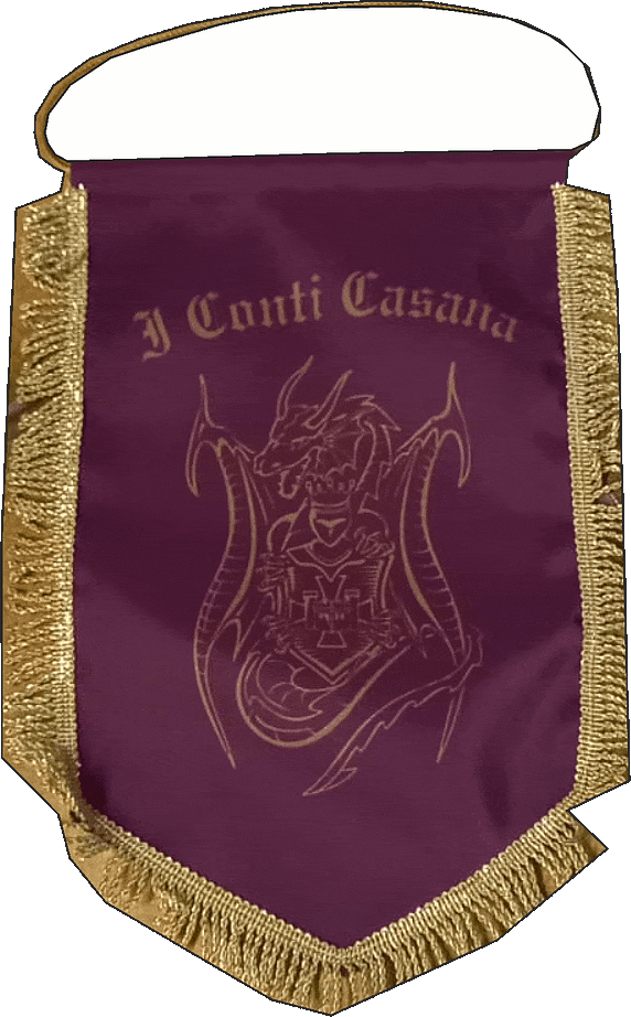 gagliardetto Conti di Casana gagliardetto Conti di Casana