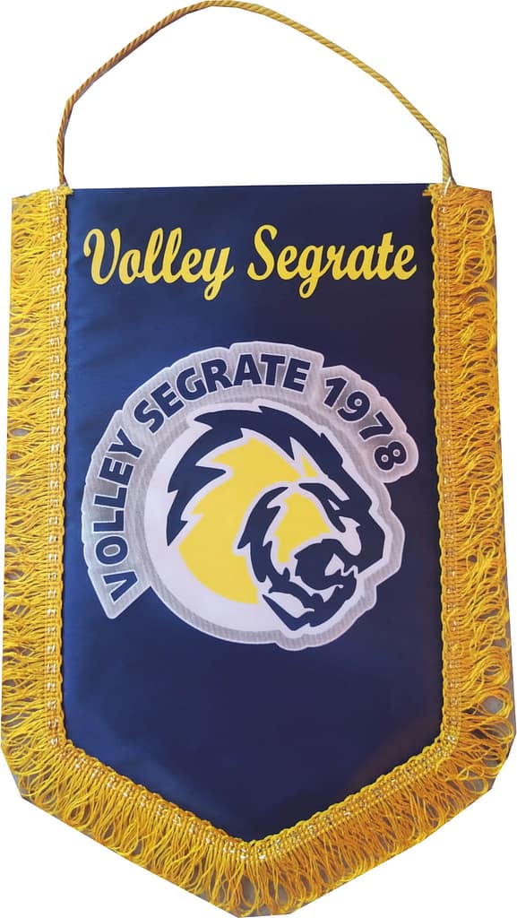 gagliardetto pentagonale volley segrate personalizzato gagliardetto pentagonale volley segrate