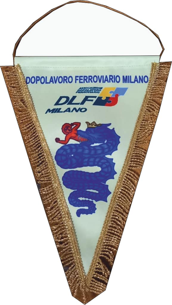Gagliardetto consegna veloce DLF Milano personalizzato Gagliardetto consegna veloce DLF Milano