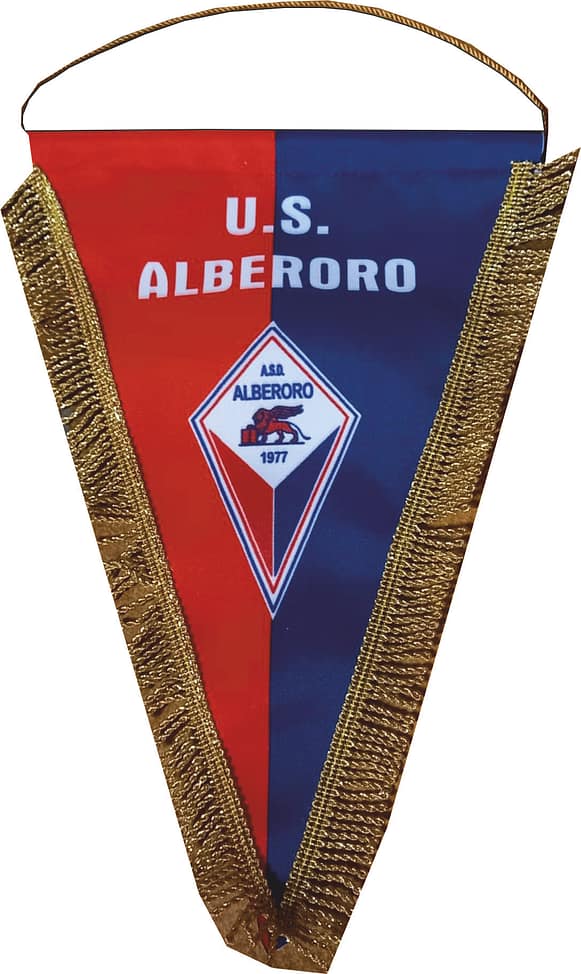 Gagliardetto Squadre Calcio Alberoro personalizzati Gagliardetto Squadre Calcio Alberoro