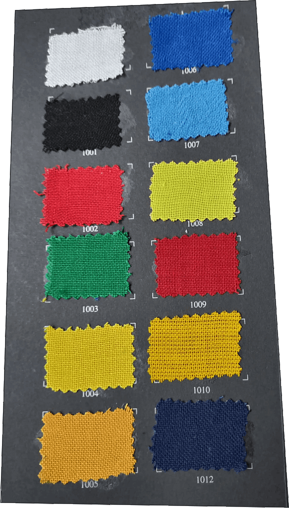Cartella colori tessuto striscione per materiale ultras personalizzato Cartella colori tessuto striscione per materiale ultras