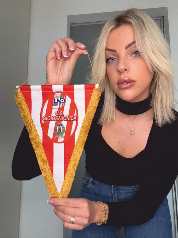 Gagliardetto Economico Monofacciale Gioiosa Ionica Calcio Gagliardetto Economico Monofacciale Gioiosa Calcio