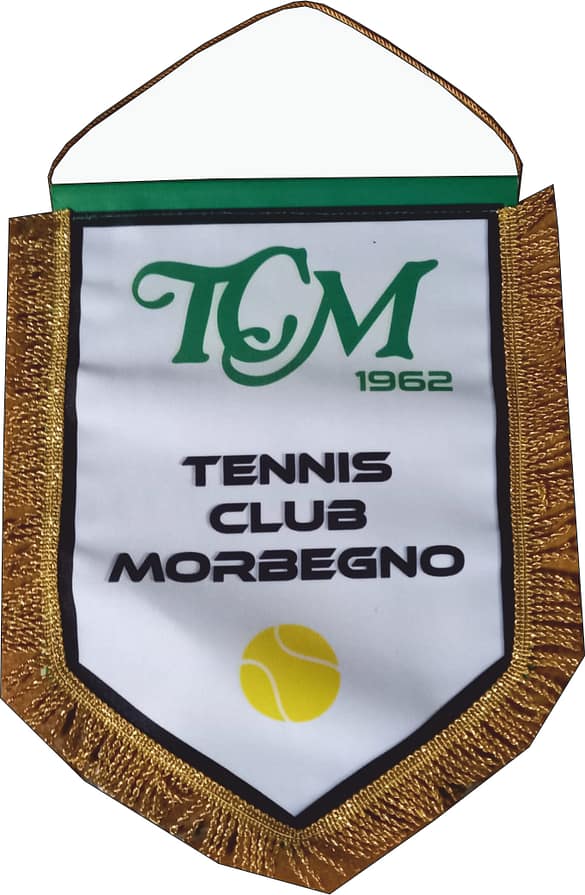 Gagliardetto Standard Piccolo Tennis Club Morbegno Personalizzato Gagliardetto Standard Piccolo Tennis Club Morbegno